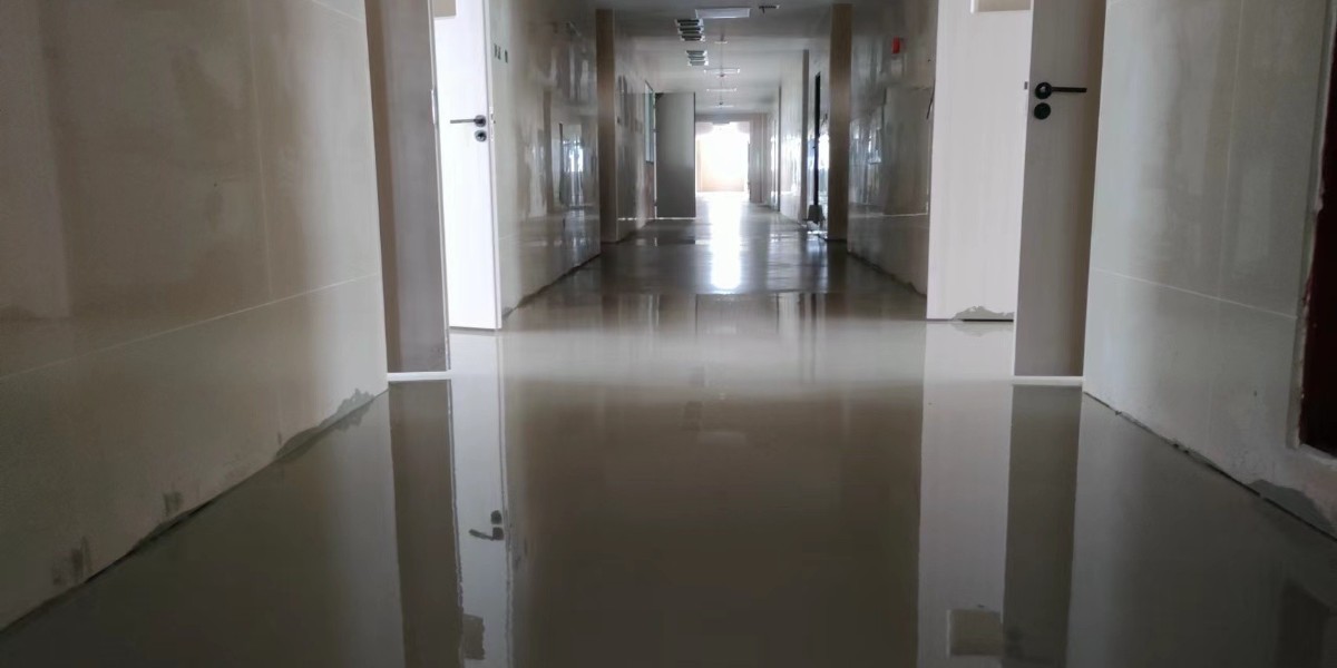 泰州市第五人民醫院PVC地板施工案例（I )——自流平施工